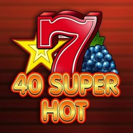 40 Super Hot slot logo by Amusnet Interactive at Naobet Casino