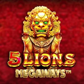 Official Slots logo: 5 Lions Megaways by Pragmatic Play at Naobet Casino
