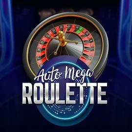 Auto Mega Roulette slot logo by Pragmatic Play at Naobet Casino