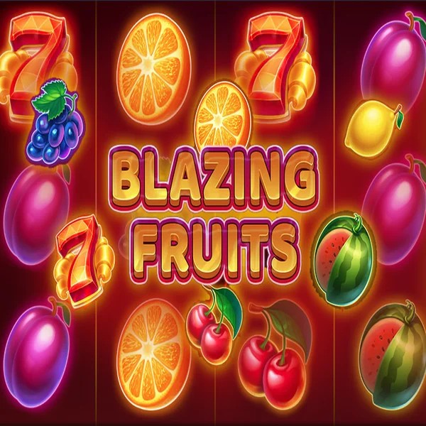 Blazing Fruits slot visual from Inbet Games available on naobet-casino.org