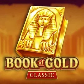 Book of Gold Classic slot logo by Playson at Naobet CasinoBook of Gold Classic
