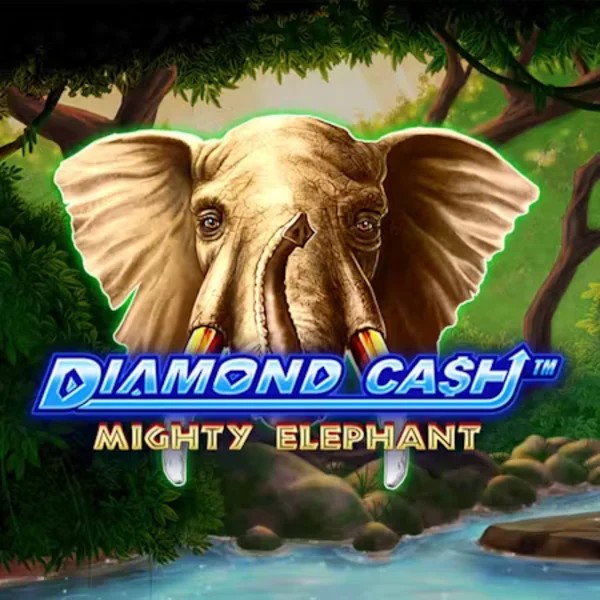 Official Slots logo: Diamond Cash Mighty Elephant by Greentube at Naobet Casino