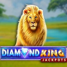 Diamond King Jackpots casino game by SpinPlay Games – featured logo at Naobet Casino