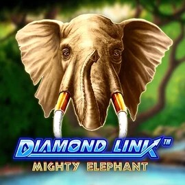 Diamond Link Mighty Elephant slot logo by Novomatic at Naobet Casino