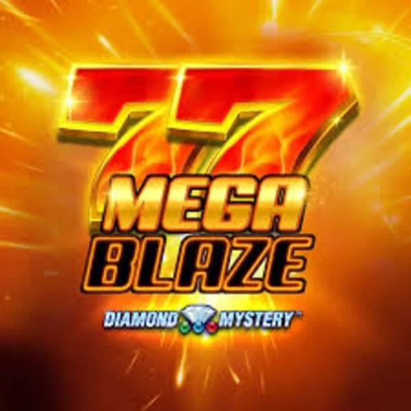Diamond Mystery Mega Blaze slot logo by Greentube at Naobet Casino