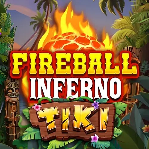 Fireball Inferno Tiki game by NetEnt – logo hosted on Naobet Casino