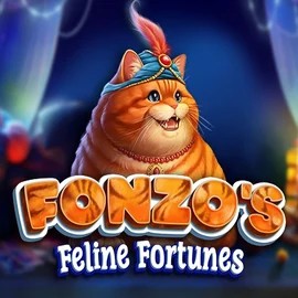 Fonzos Feline Fortunes online game logo by Pragmatic Play on naobet-casino.org