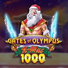 Gates of Olympus Xmas 1000 logo by Pragmatic Play Naobet Casino