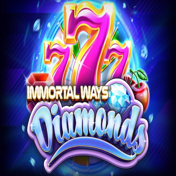 Immortal Ways Diamonds slot logo by RubyPlay at Naobet Casino