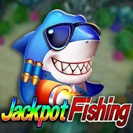 Jackpot Fishing slot logo by TaDa Gaming at Naobet Casino