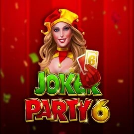 Joker Party 6 by Greentube, showcased at naobet-casino.org – game logo