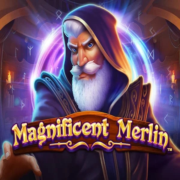Magnificent Merlin online game logo by Greentube on naobet-casino.org