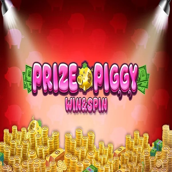 Prize Piggy Win &amp; Spin logo by Inspired Gaming at Naobet Casino
