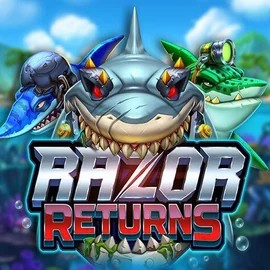 Slots logo of Razor Returns from Push Gaming at Naobet Casino