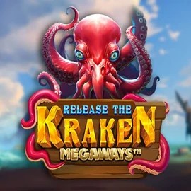 Release the Kraken Megaways slot logo by Pragmatic Play at Naobet Casino