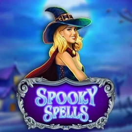 Spooky Spells slot logo by Novomatic at Naobet Casino