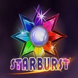 Starburst slot icon by NetEnt, available at Naobet Casino